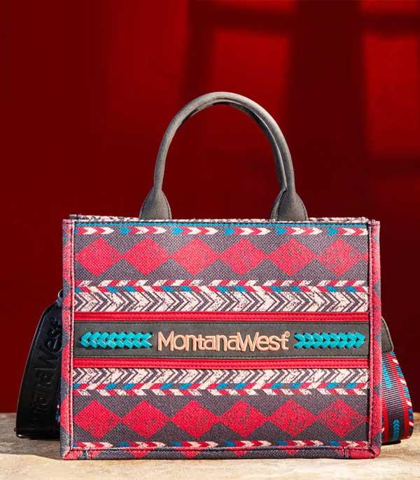 Western Montana West CROSSBODY bag Red