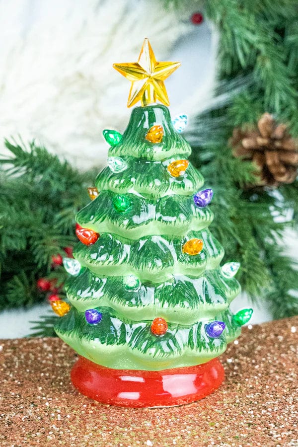 This Vintage-Inspired Ceramic Christmas Tree Ornament Is the