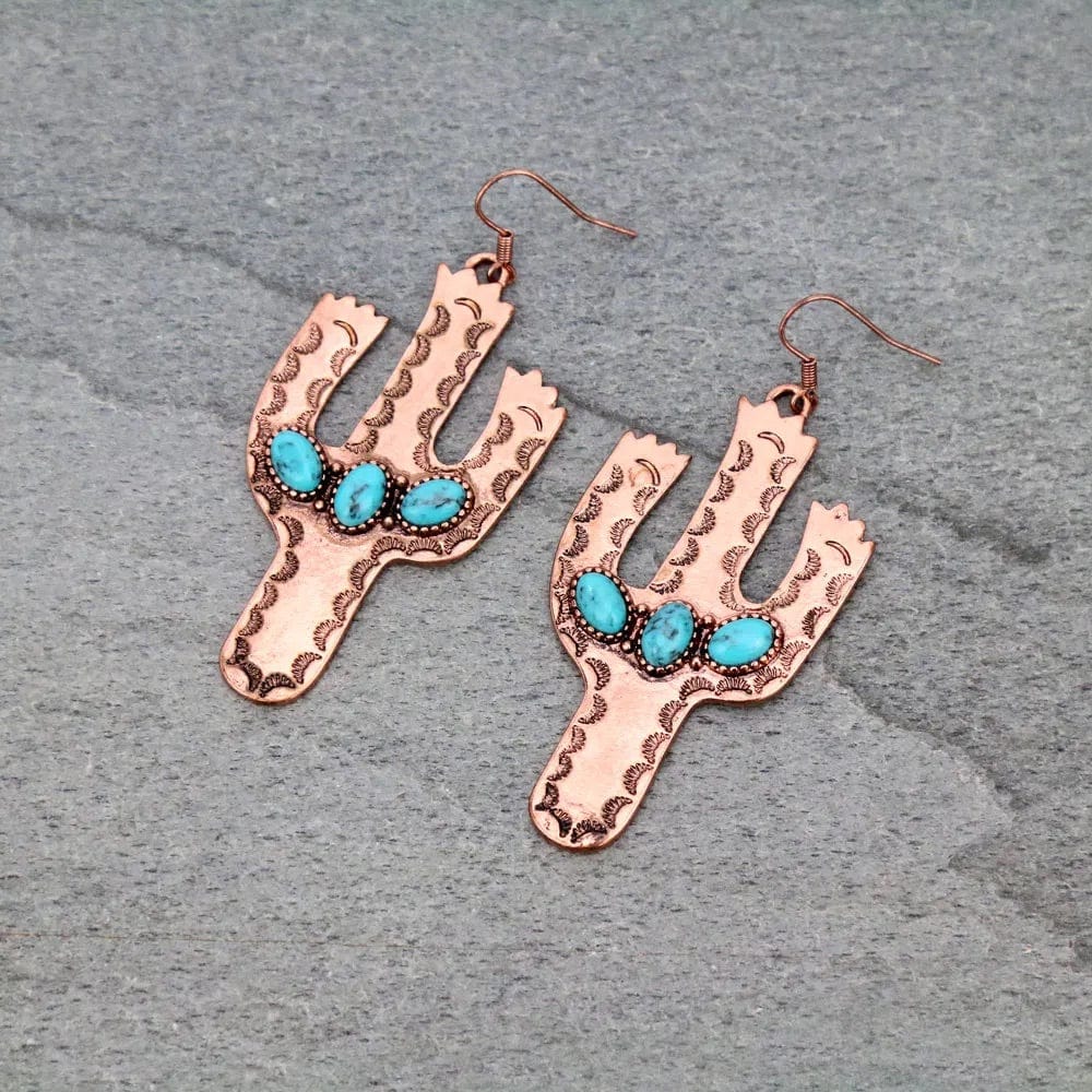 Southwestern copper orders earrings