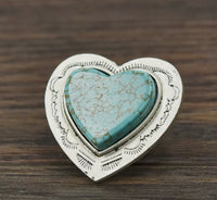 The heart stopper turquoise ring