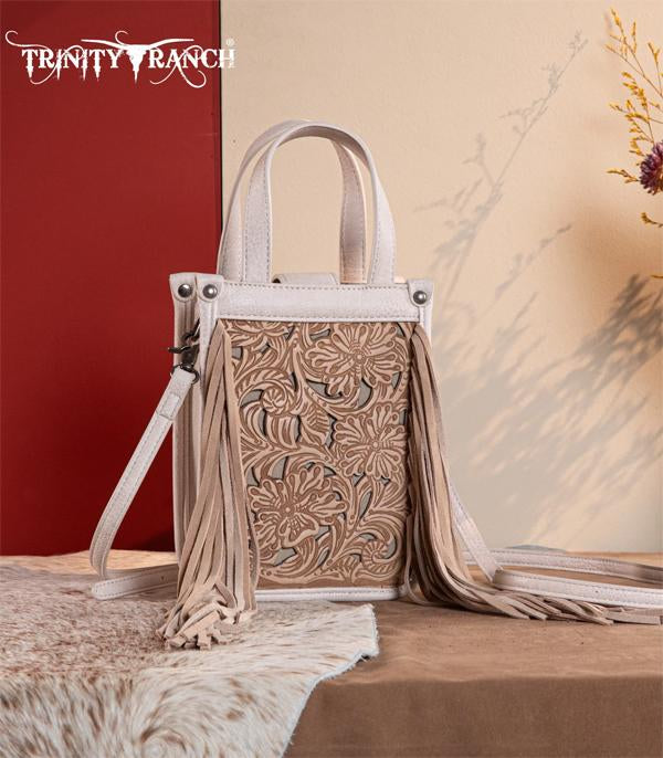 Mini crossbody Tooled leather TOTE