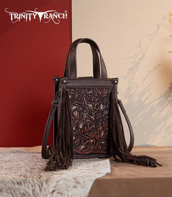 Mini crossbody Tooled leather TOTE