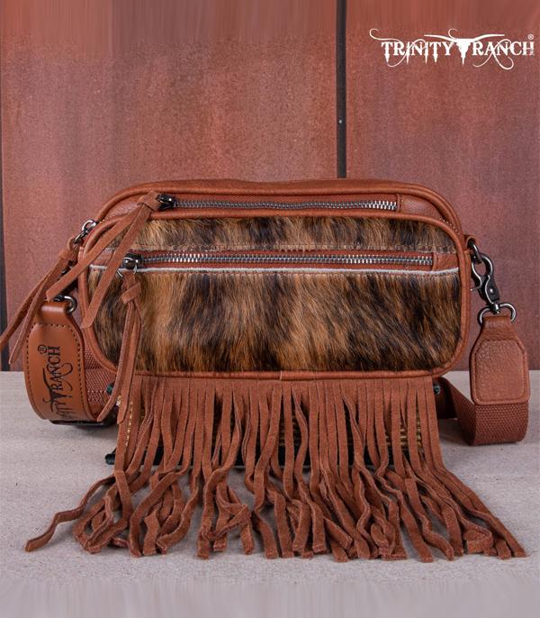 Trinity Ranch cowhide BELT BAG