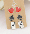 3 pack ace earrings