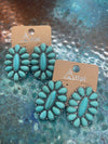 2” Turquoise earrings