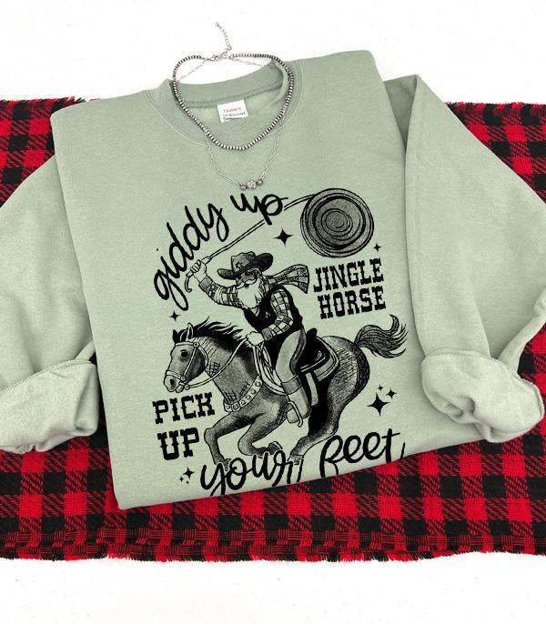 CHRISTMAS Wild Western SWEATSHIRT