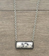 Southwest stone bar necklace Southwest Bedazzle jewelz