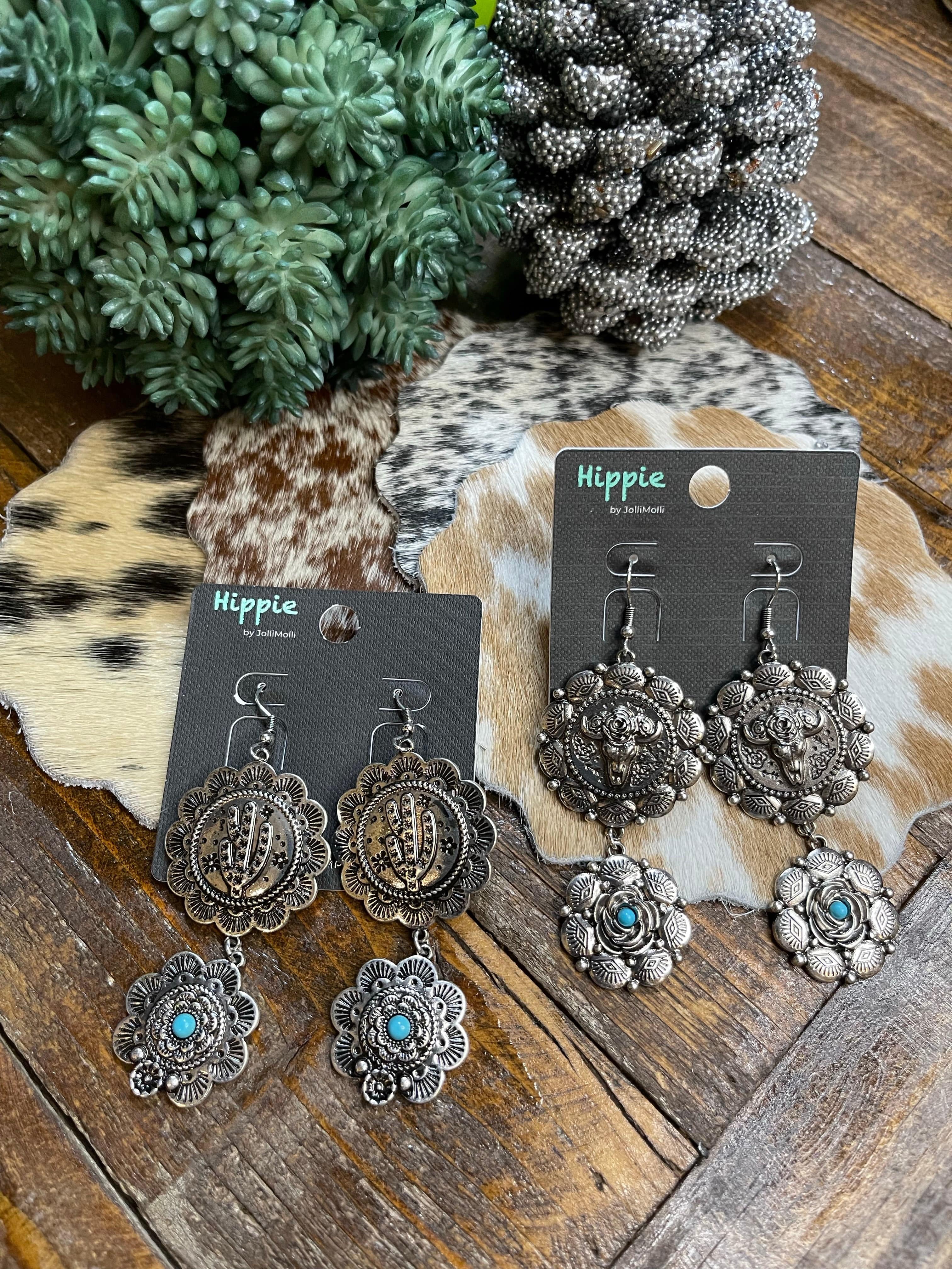 Silver Horse & Sunflower Turquoise Dangle Western Earrings, sunflower,  horse, silver, turquoise, dangle, western, cowgirl, earrings, beautiful,  online shopping, women, horse, equine, equestrian, jewelry, beaded,  wholesale western jewelry, wholesale cowgir